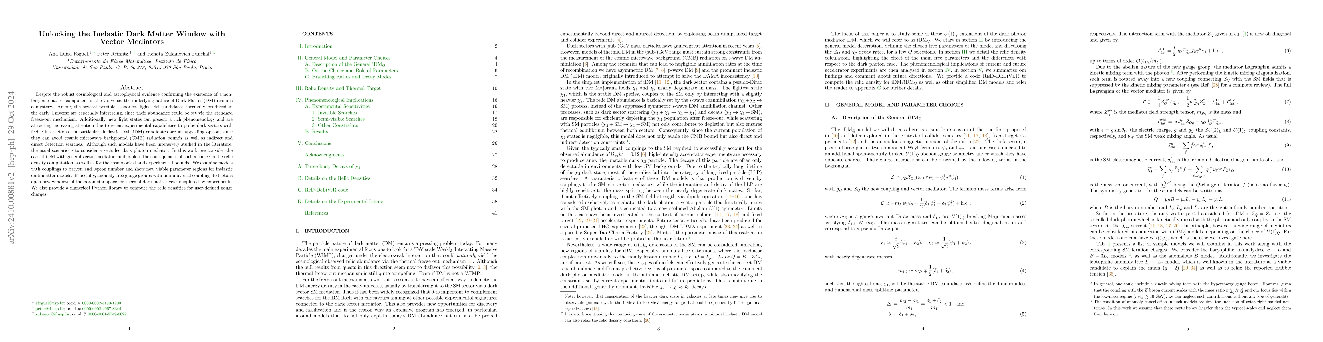 Thumbnail for Unlocking the Inelastic Dark Matter Window with Vector Mediators