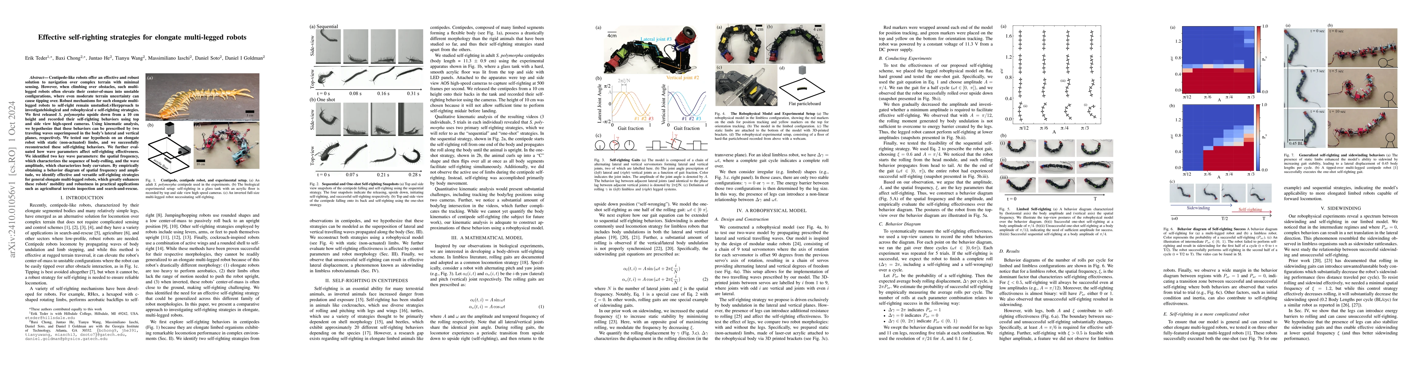 Thumbnail for Effective self-righting strategies for elongate multi-legged robots