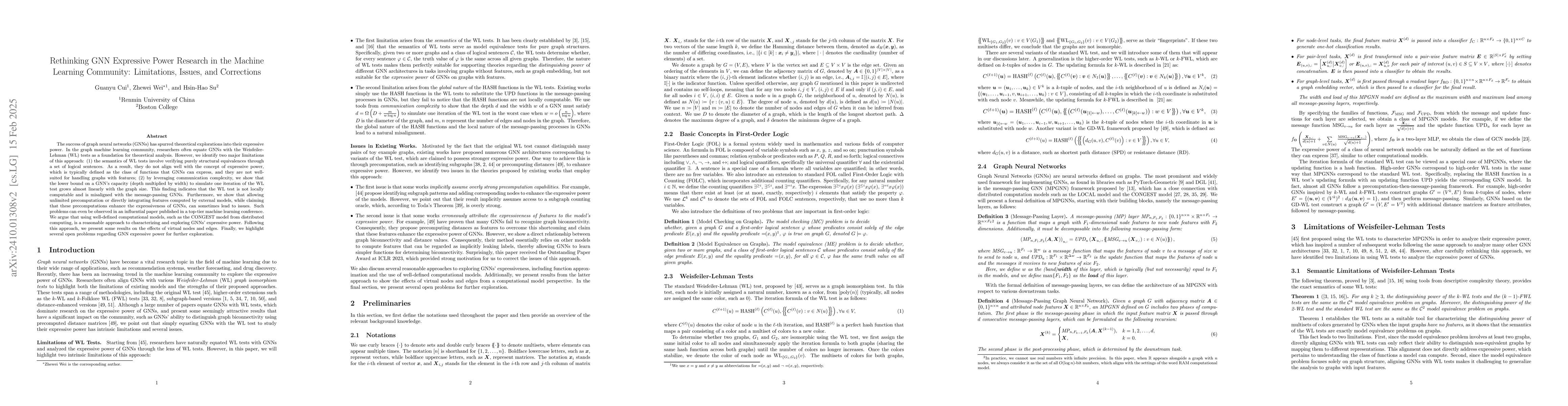 Thumbnail for Rethinking the Expressiveness of GNNs: A Computational Model Perspective