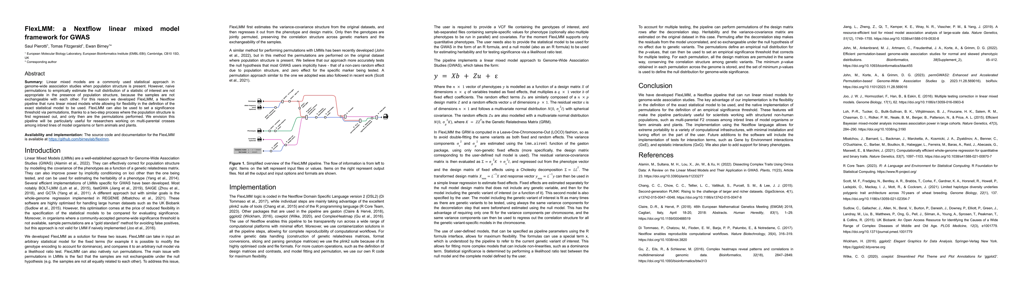 Thumbnail for FlexLMM: a Nextflow linear mixed model framework for GWAS