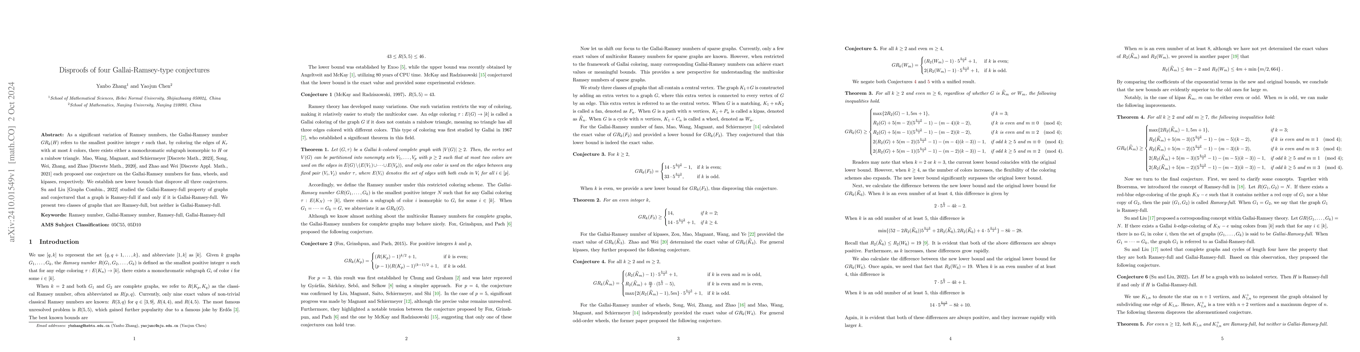 Thumbnail for Disproofs of four Gallai-Ramsey-type conjectures
