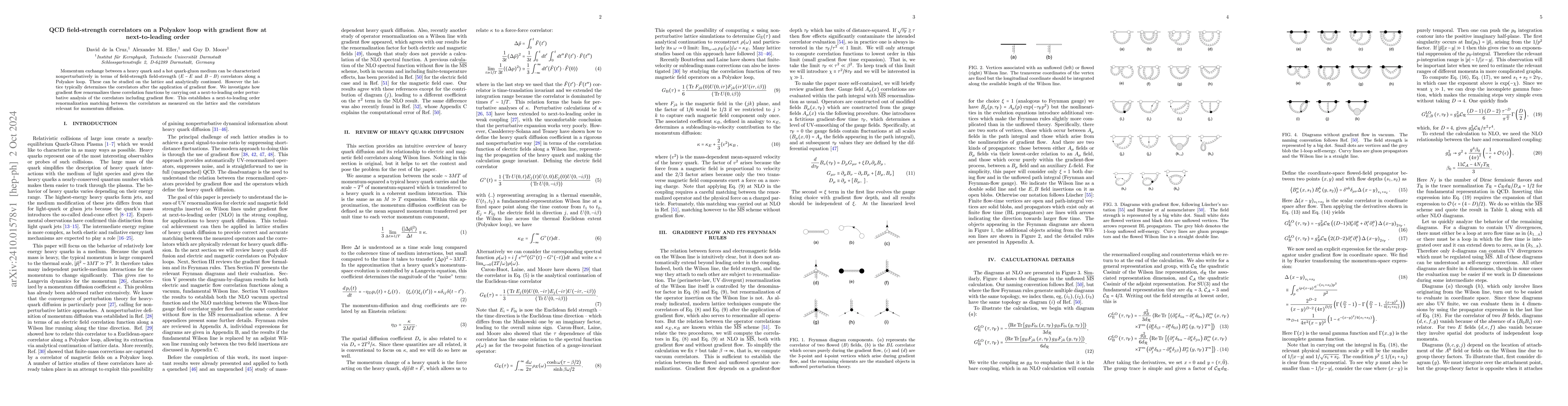 Thumbnail for QCD field-strength correlators on a Polyakov loop with gradient flow at
  next-to-leading order