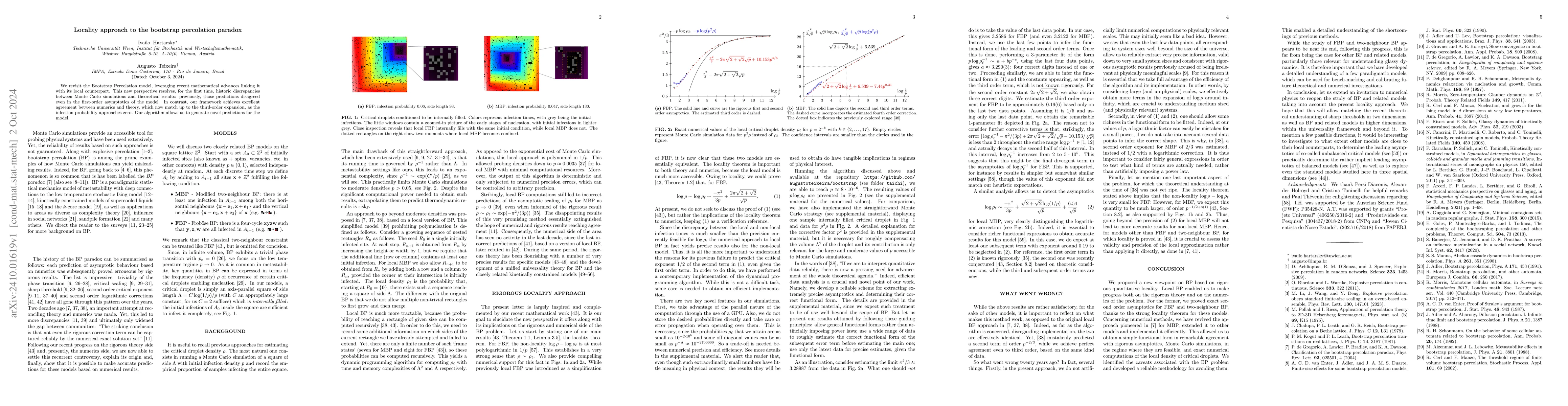 Thumbnail for Locality approach to the bootstrap percolation paradox
