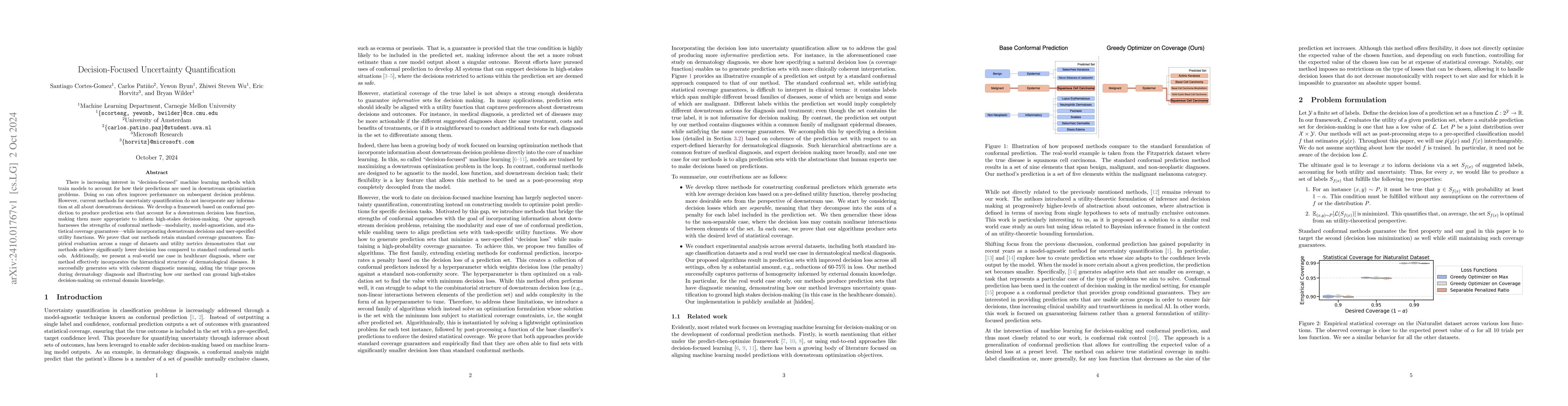 Thumbnail for Decision-Focused Uncertainty Quantification