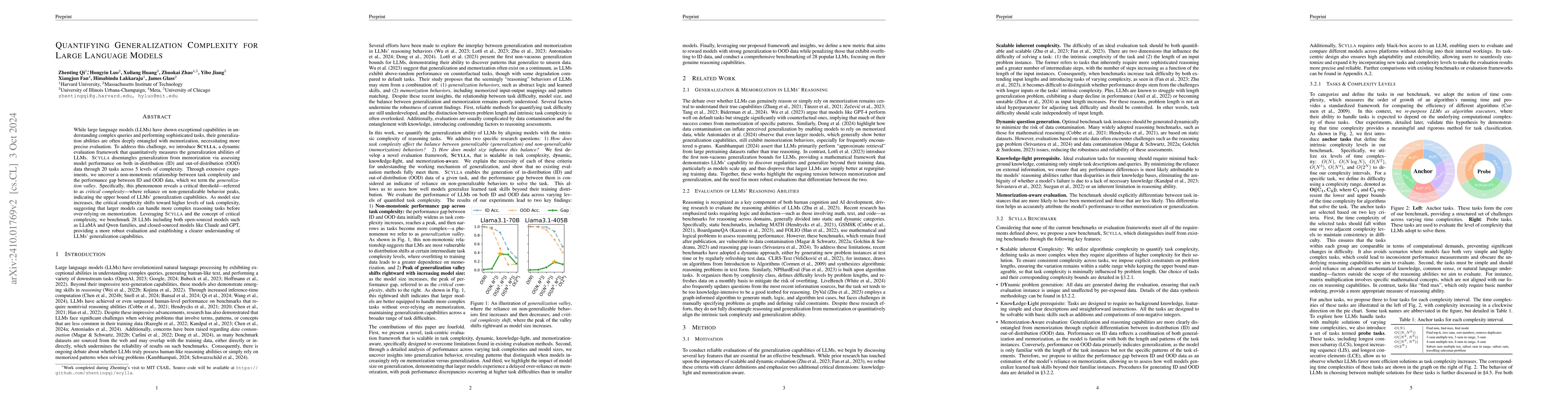 Thumbnail for Quantifying Generalization Complexity for Large Language Models