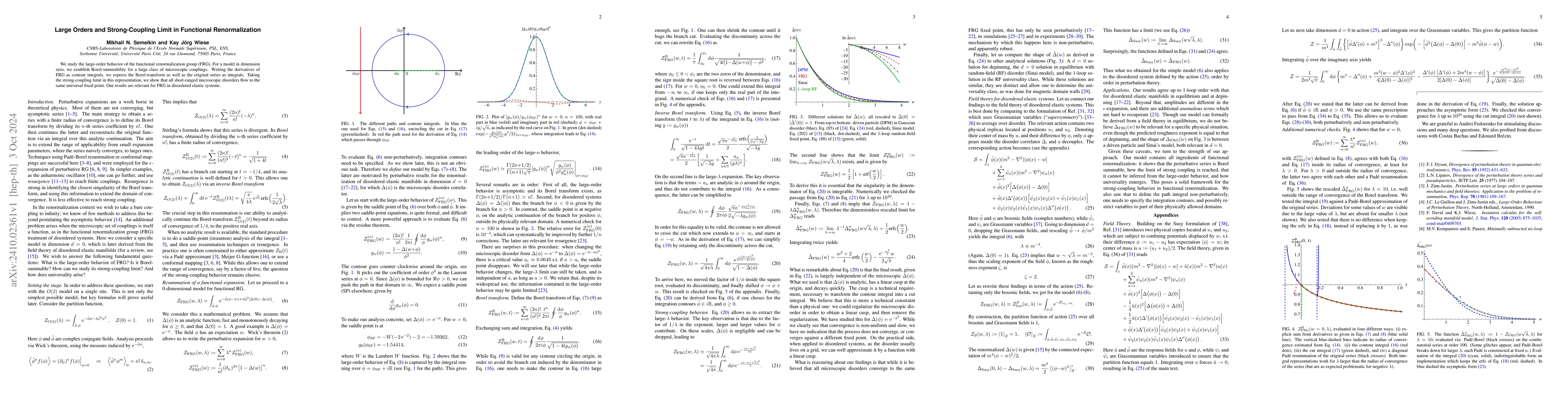 Thumbnail for Large Orders and Strong-Coupling Limit in Functional Renormalization