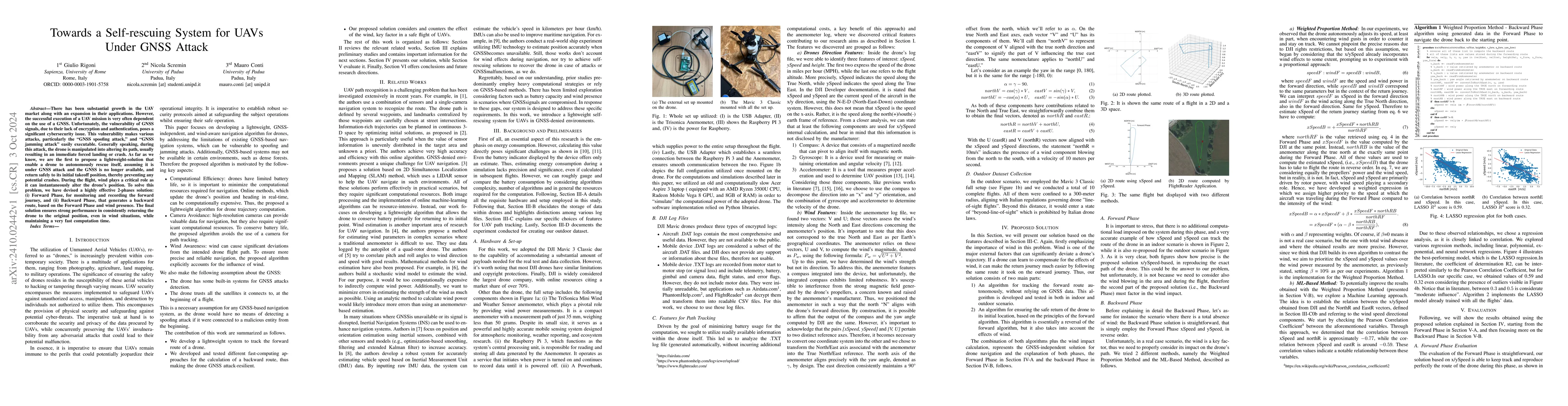Thumbnail for Towards a Self-rescuing System for UAVs Under GNSS Attack