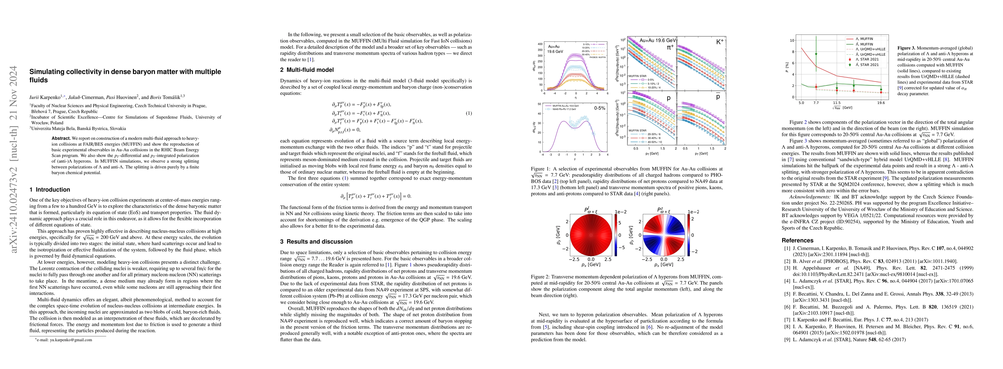 Thumbnail for Simulating collectivity in dense baryon matter with multiple fluids