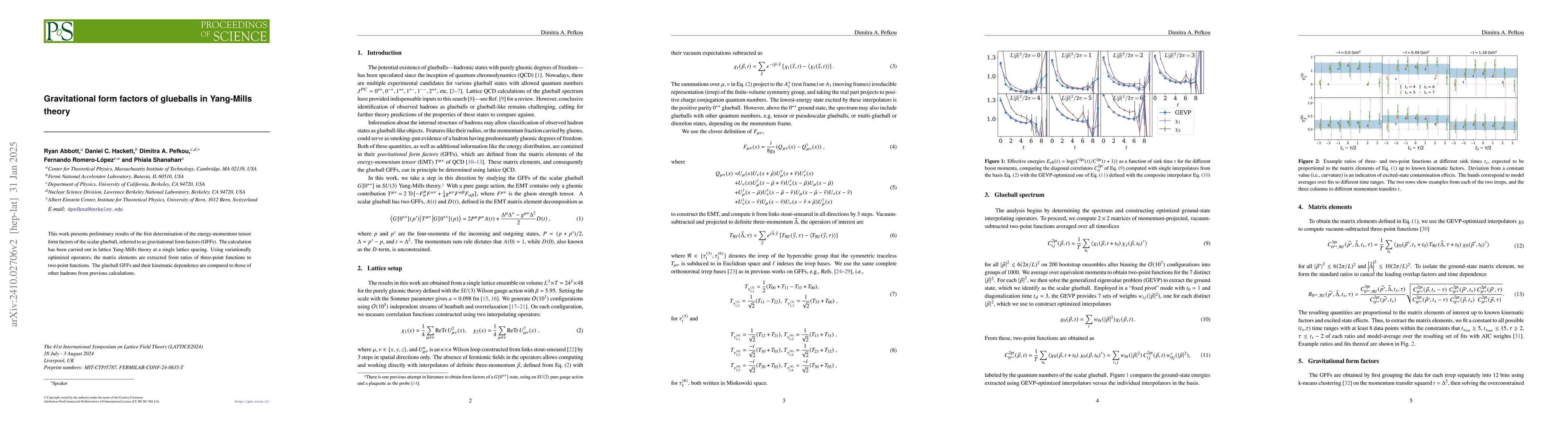 Thumbnail for Gravitational form factors of glueballs in Yang-Mills theory