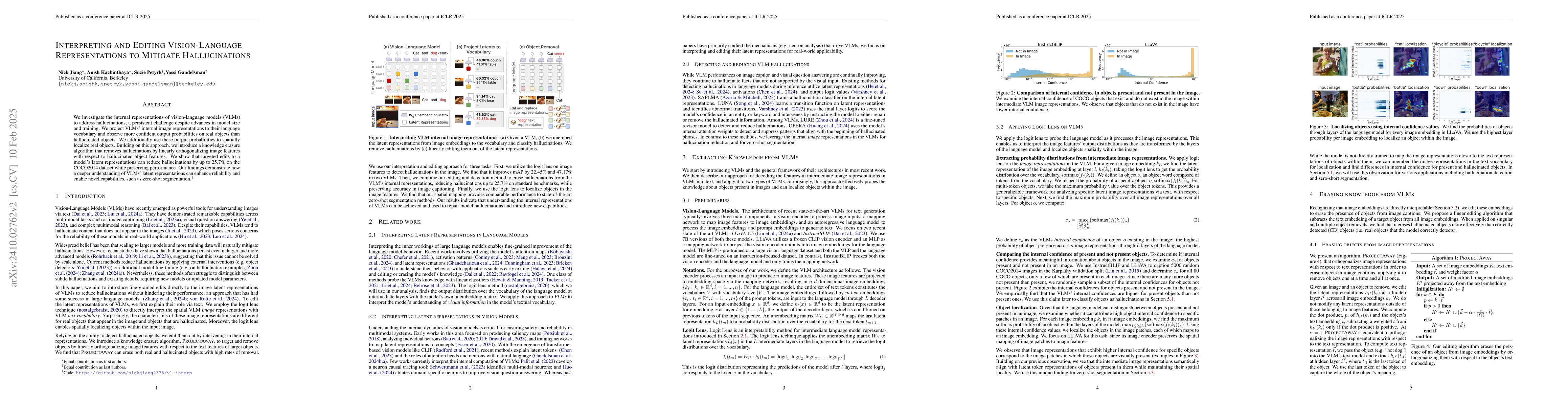 Thumbnail for Interpreting and Editing Vision-Language Representations to Mitigate
  Hallucinations