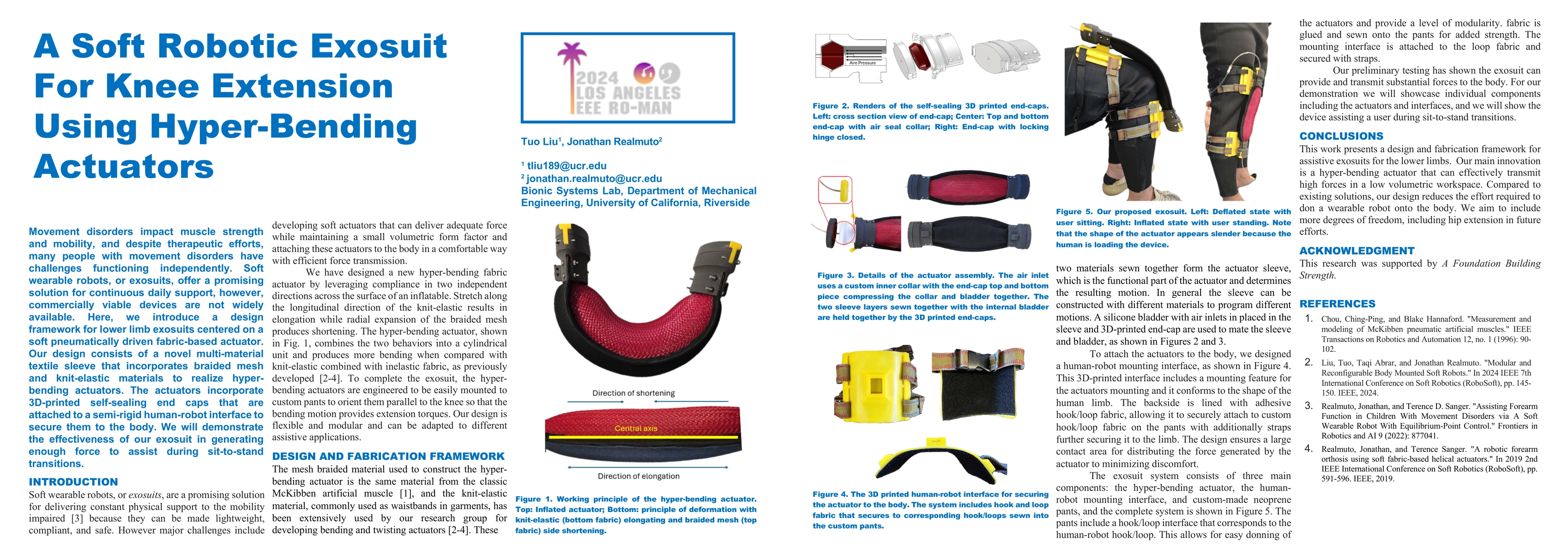 Thumbnail for A Soft Robotic Exosuit For Knee Extension Using Hyper-Bending Actuators