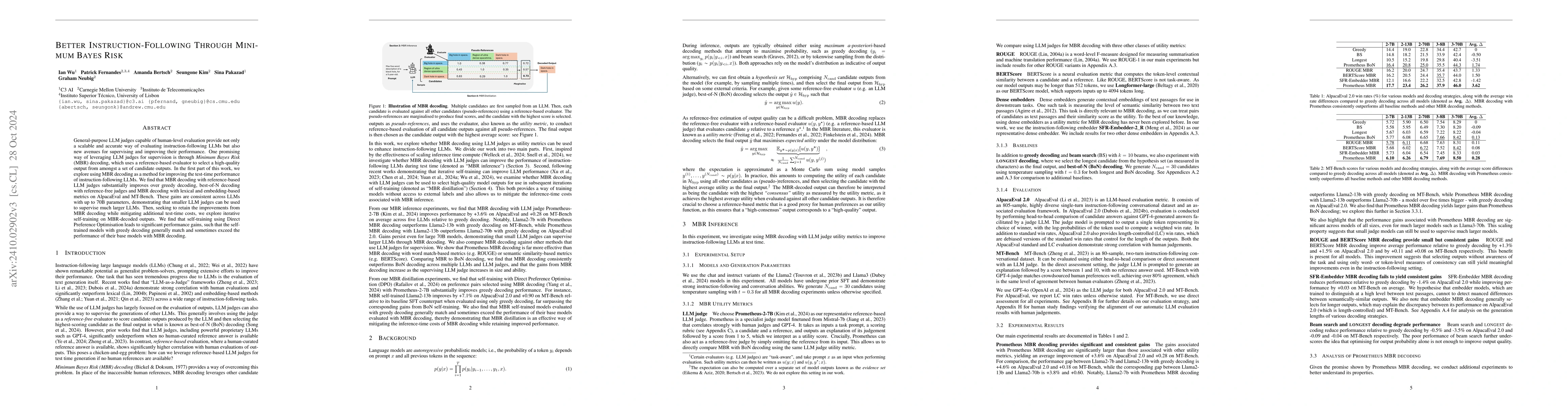 Thumbnail for Better Instruction-Following Through Minimum Bayes Risk
