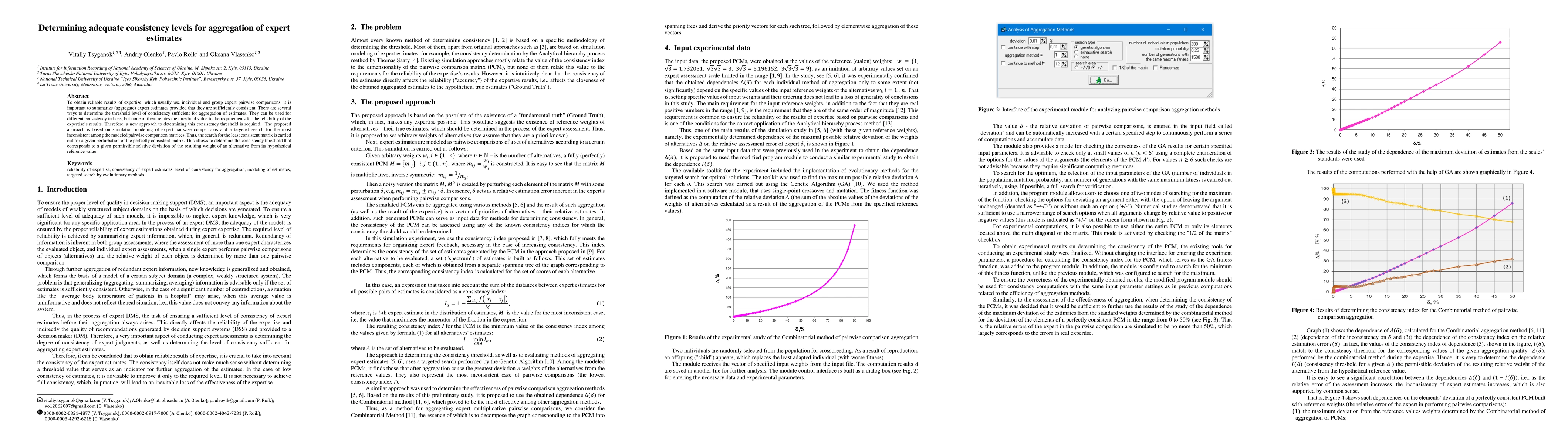 Thumbnail for Determining adequate consistency levels for aggregation of expert
  estimates