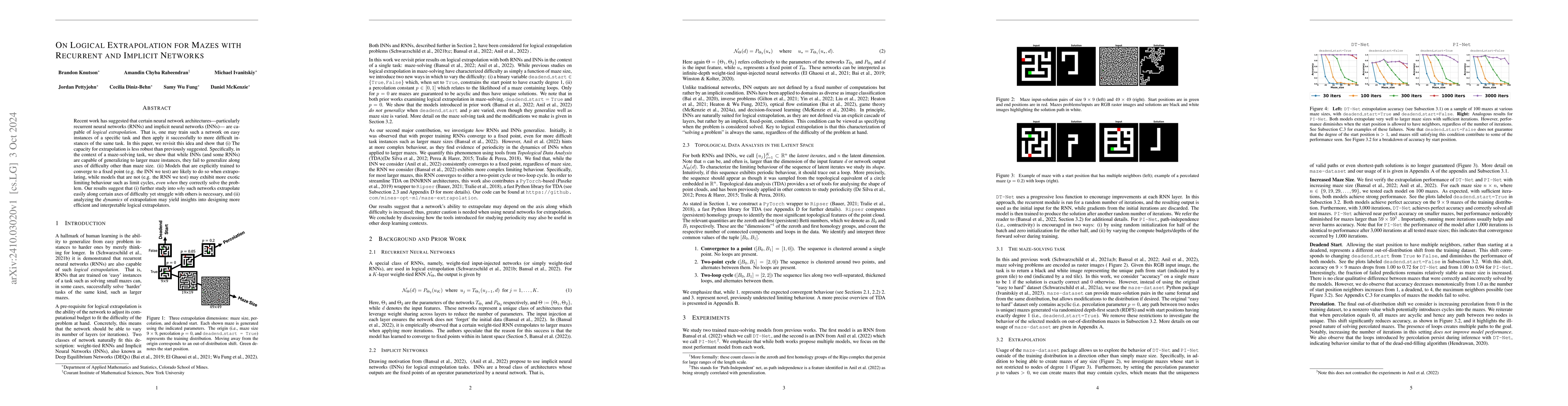 Thumbnail for On Logical Extrapolation for Mazes with Recurrent and Implicit Networks