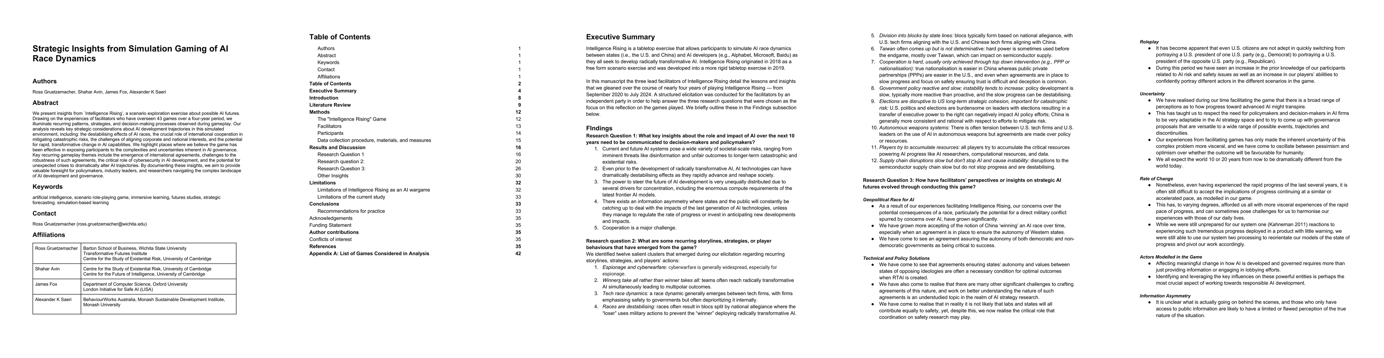 Thumbnail for Strategic Insights from Simulation Gaming of AI Race Dynamics
