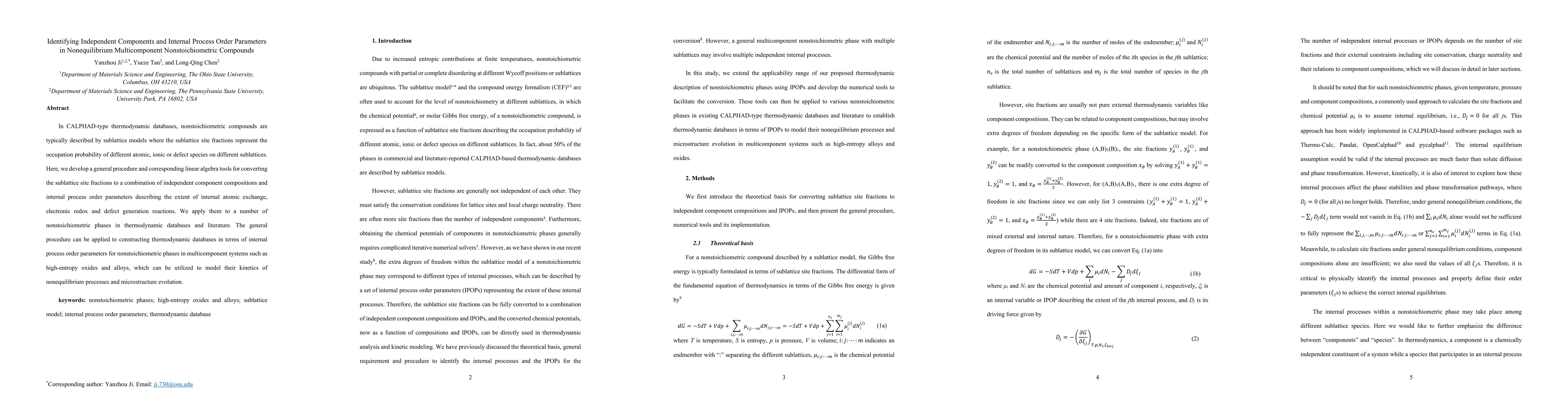Thumbnail for Identifying Independent Components and Internal Process Order Parameters
  in Nonequilibrium Multicomponent Nonstoichiometric Compounds