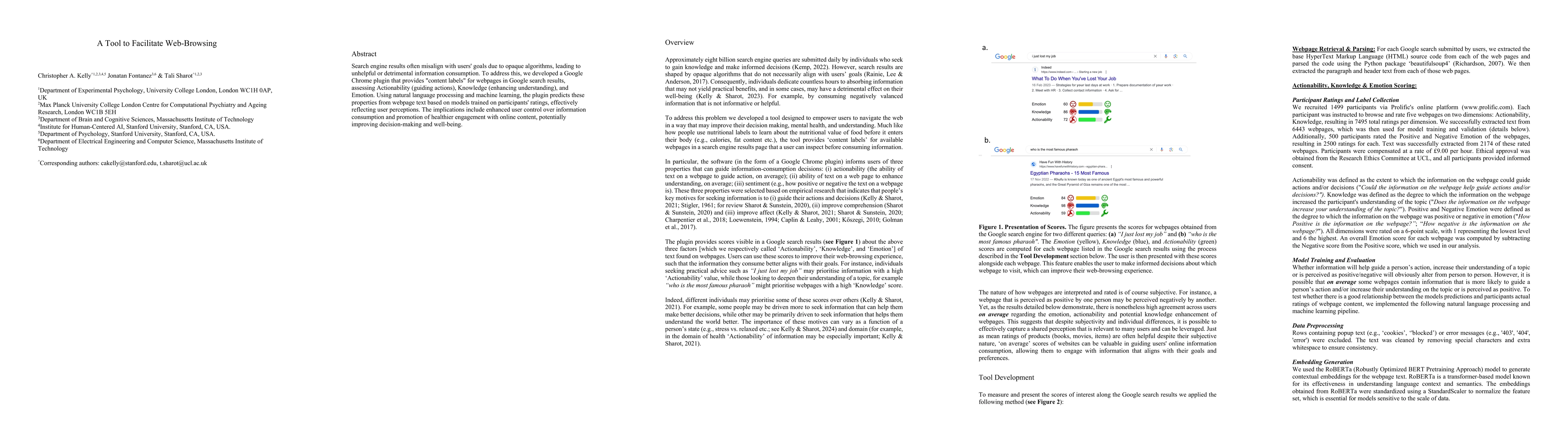 Thumbnail for A Tool to Facilitate Web-Browsing