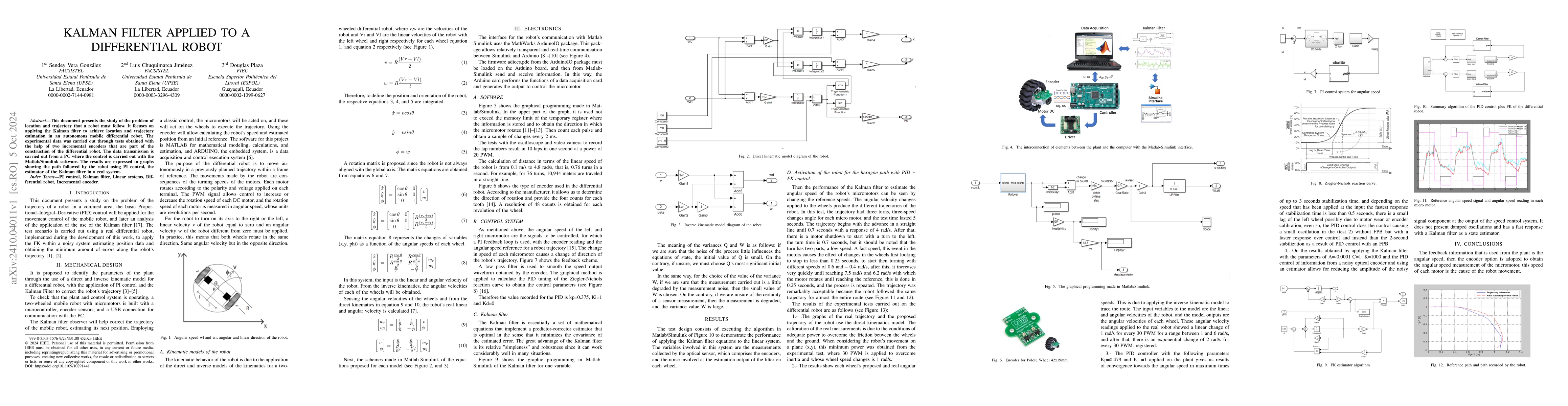 Thumbnail for Kalman Filter Applied To A Differential Robot