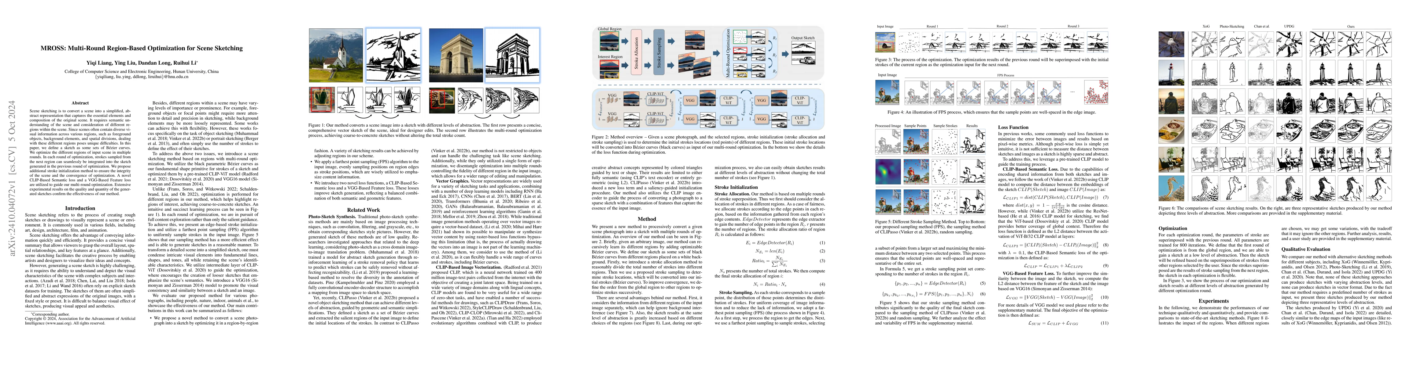 Thumbnail for Multi-Round Region-Based Optimization for Scene Sketching