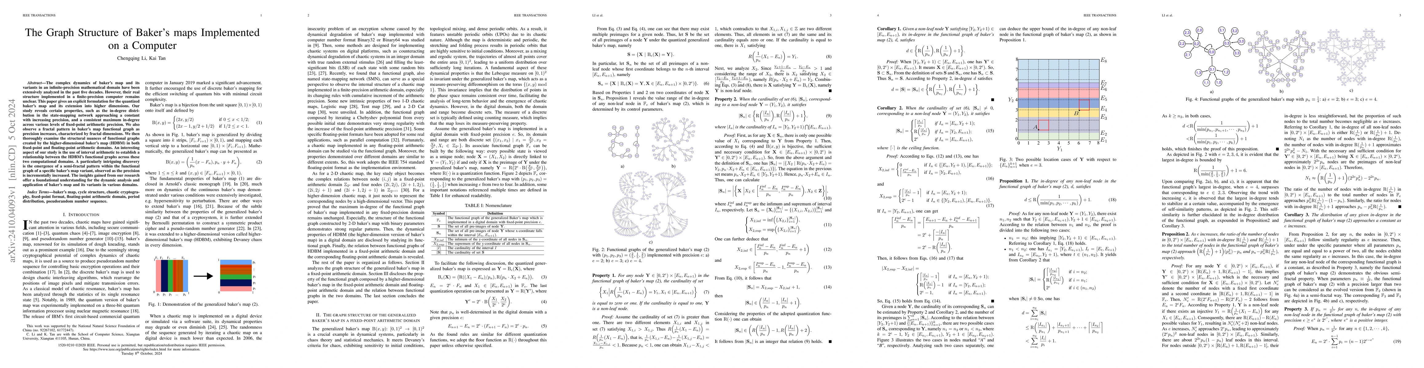 Thumbnail for The Graph Structure of Baker's maps Implemented on a Computer