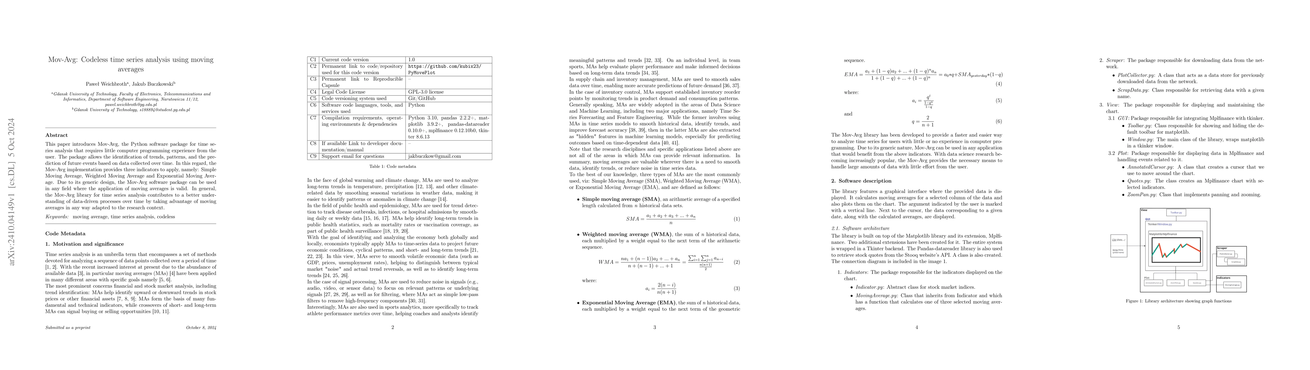 Thumbnail for Mov-Avg: Codeless time series analysis using moving averages