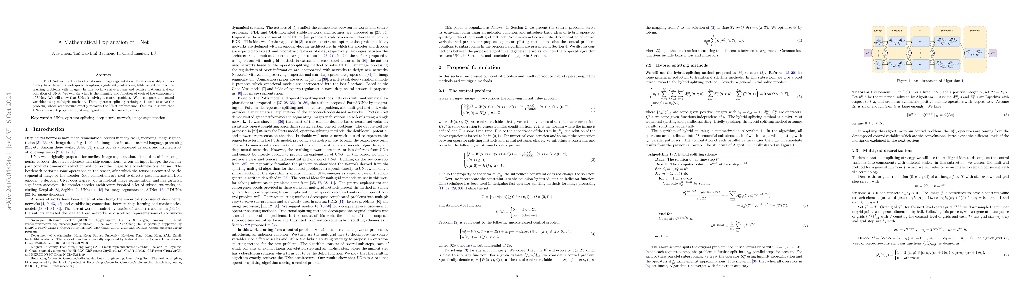 Thumbnail for A Mathematical Explanation of UNet