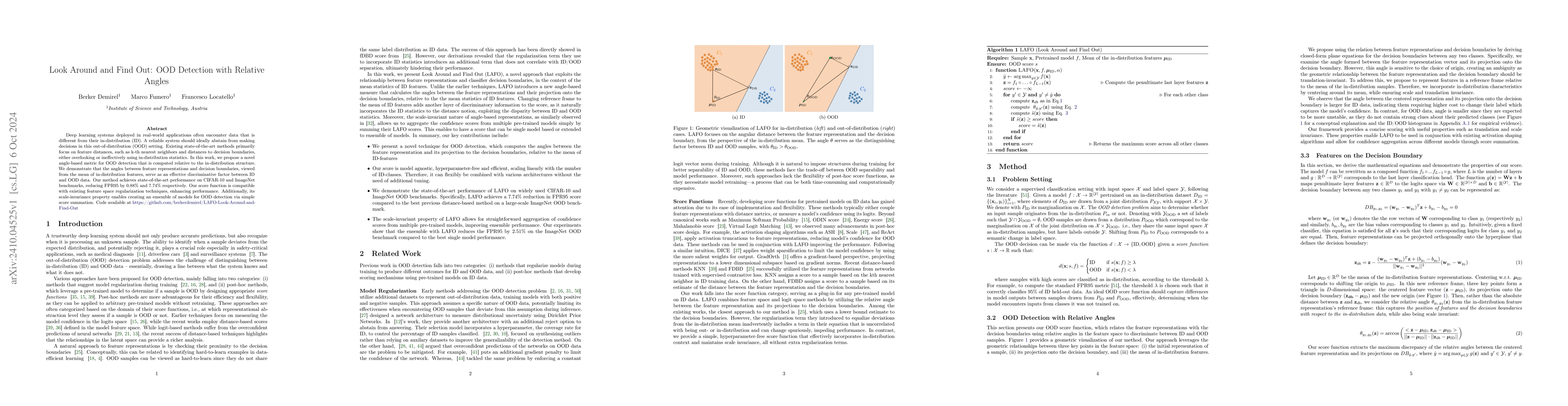 Thumbnail for Look Around and Find Out: OOD Detection with Relative Angles