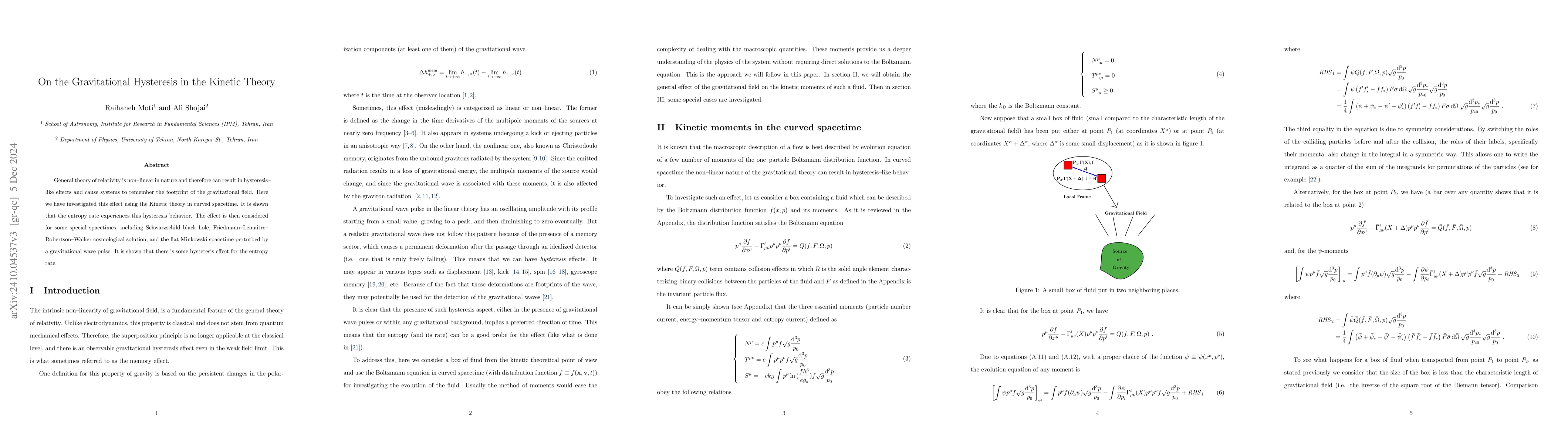 Thumbnail for On the Gravitational Hysteresis in the Kinetic Theory
