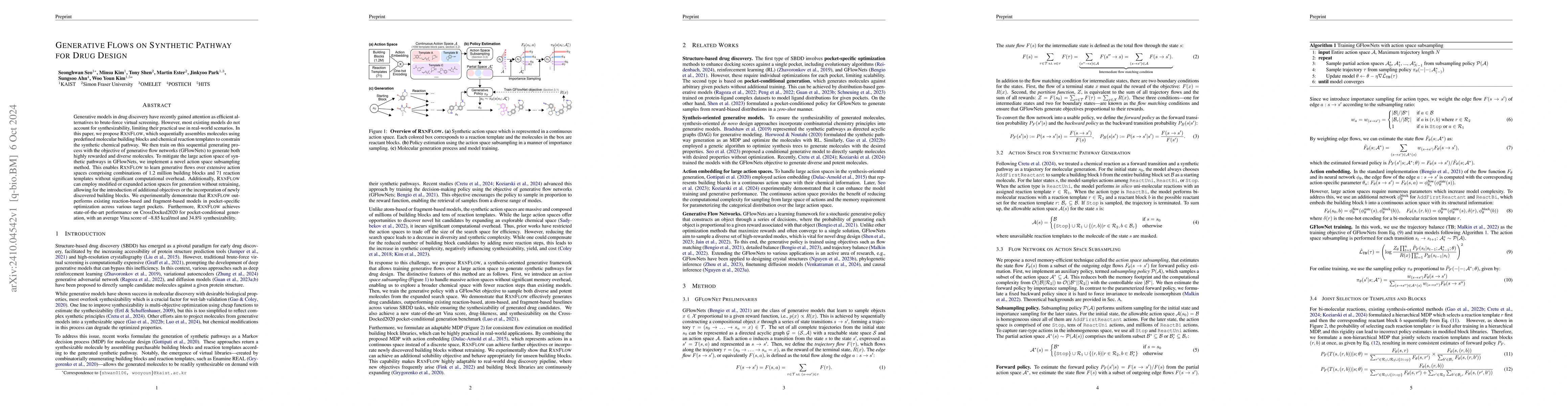Thumbnail for Generative Flows on Synthetic Pathway for Drug Design