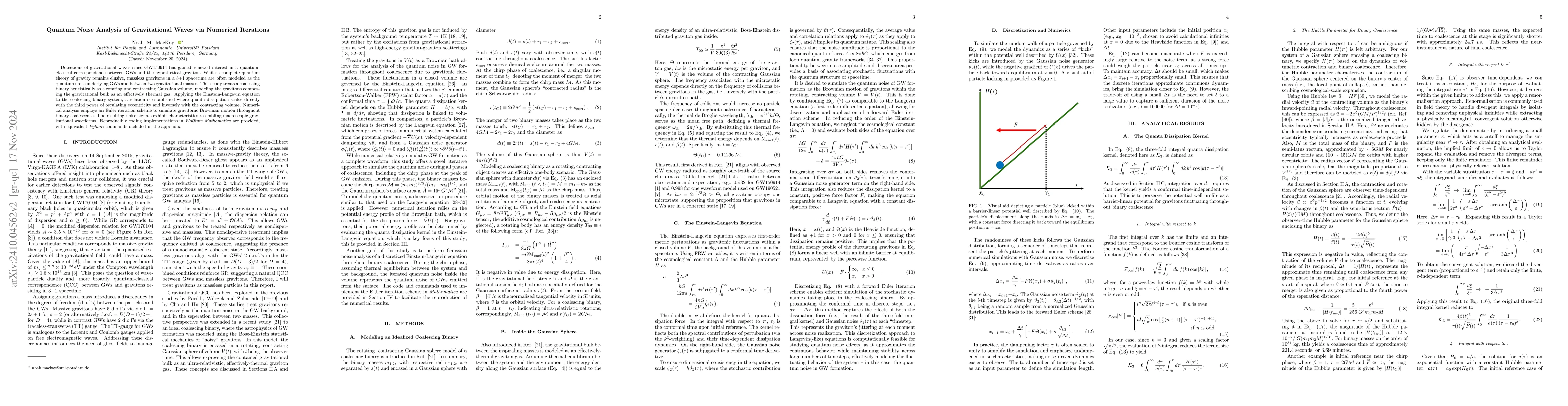 Thumbnail for Quantum Noise Analysis of Gravitational Waves via Numerical Iterations