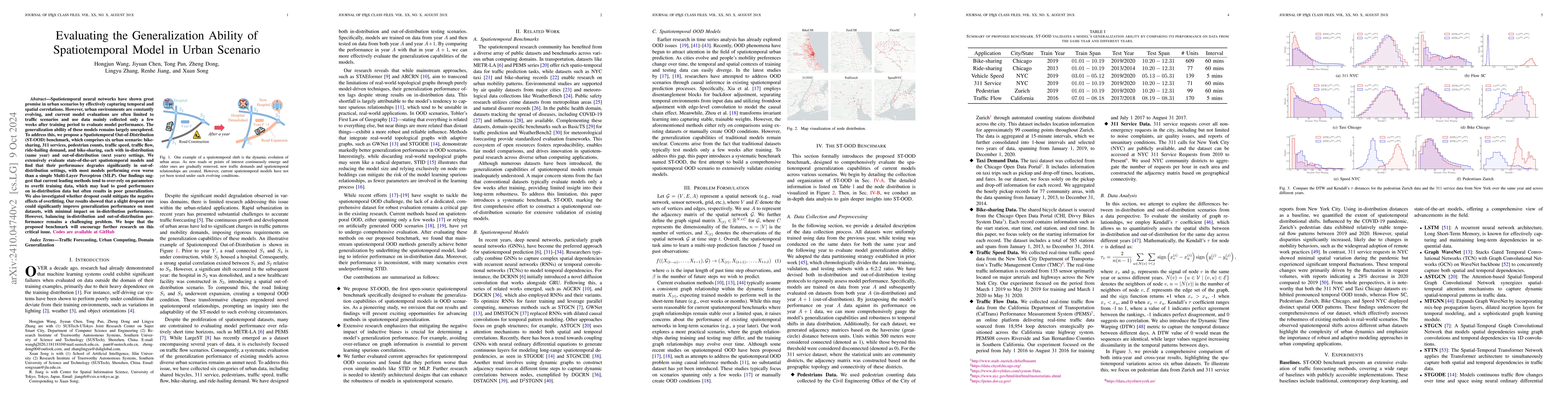 Thumbnail for Evaluating the Generalization Ability of Spatiotemporal Model in Urban
  Scenario