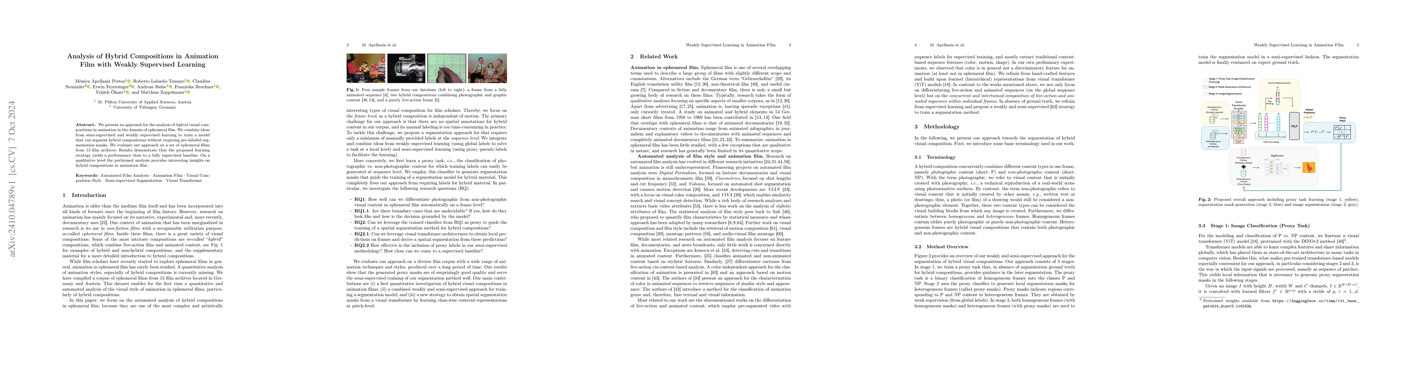 Thumbnail for Analysis of Hybrid Compositions in Animation Film with Weakly Supervised
  Learning