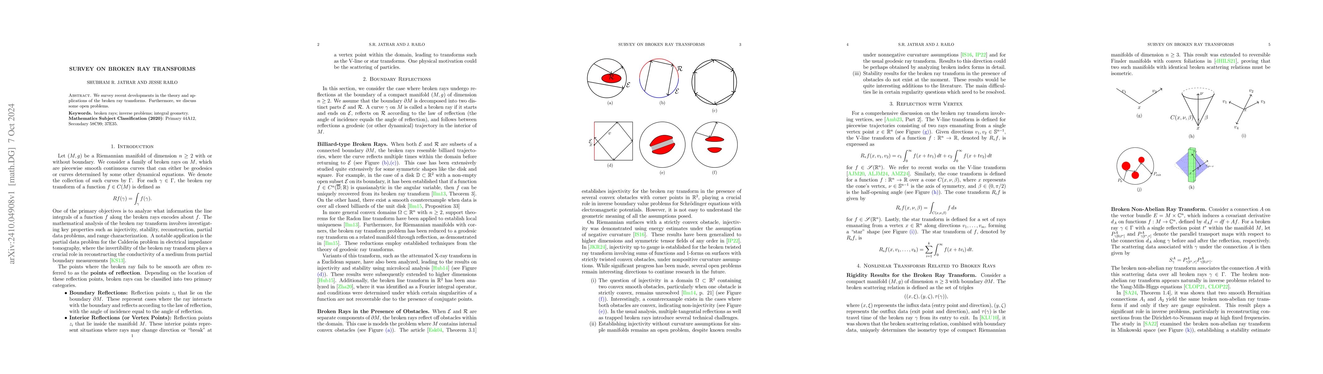 Thumbnail for Survey on Broken Ray Transforms