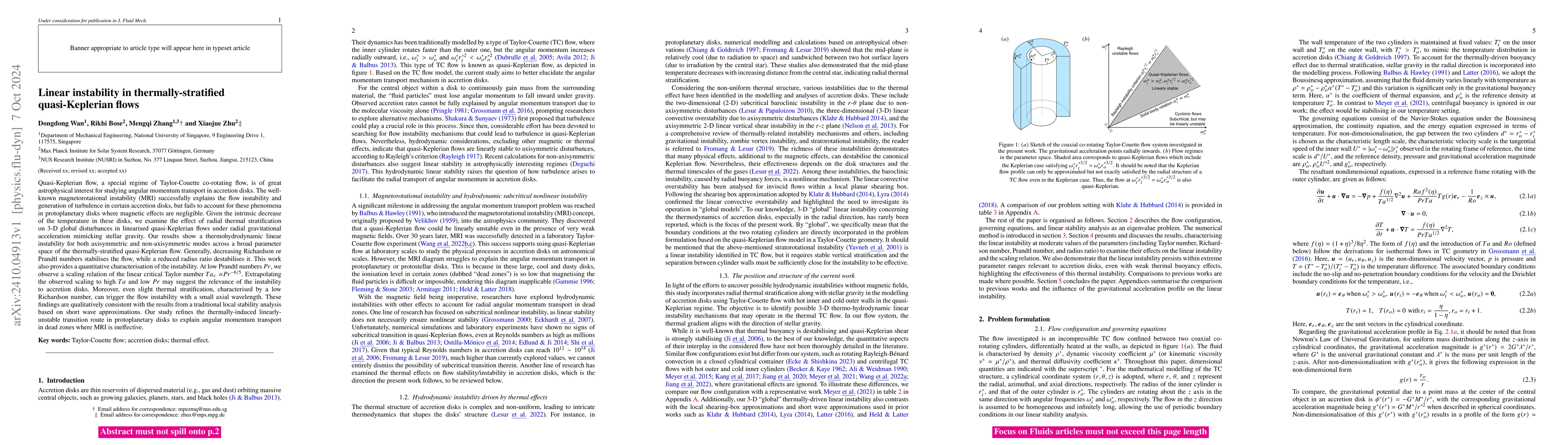 Thumbnail for Linear instability in thermally-stratified quasi-Keplerian flows