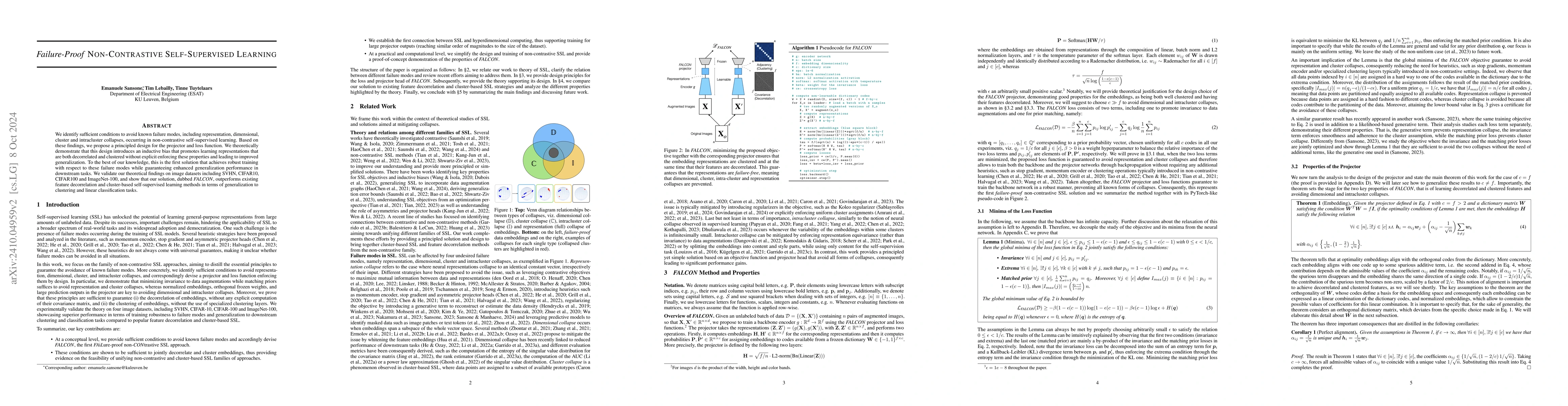 Thumbnail for Failure-Proof Non-Contrastive Self-Supervised Learning