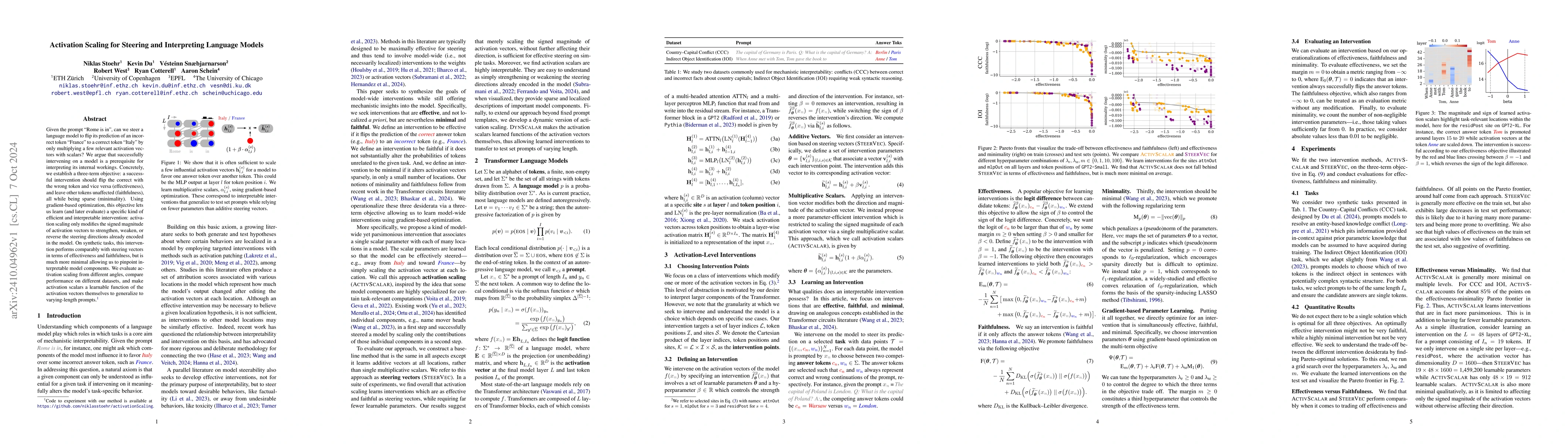 Thumbnail for Activation Scaling for Steering and Interpreting Language Models