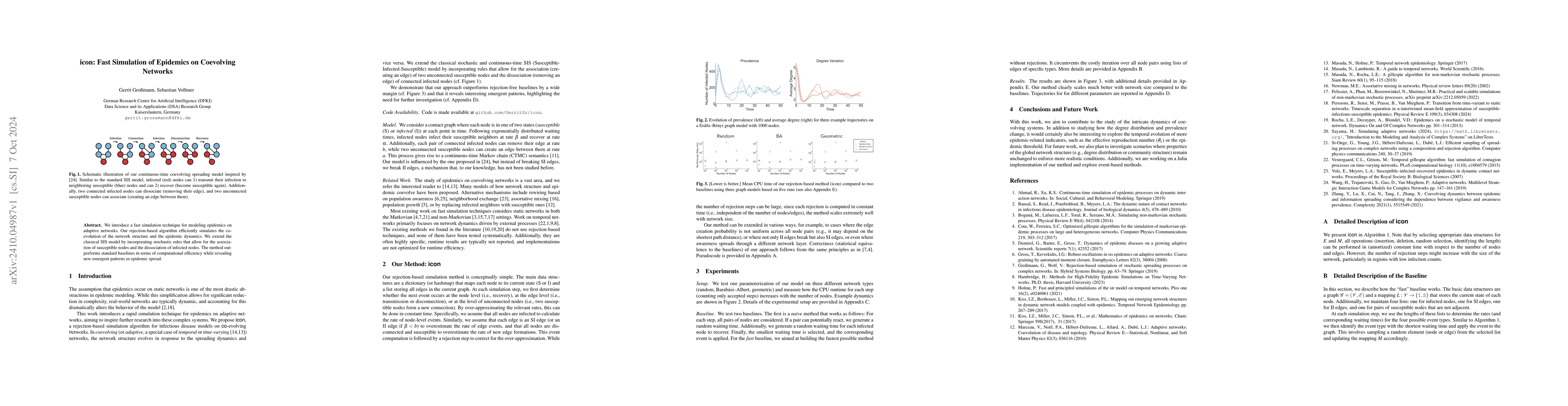 Thumbnail for icon: Fast Simulation of Epidemics on Coevolving Networks