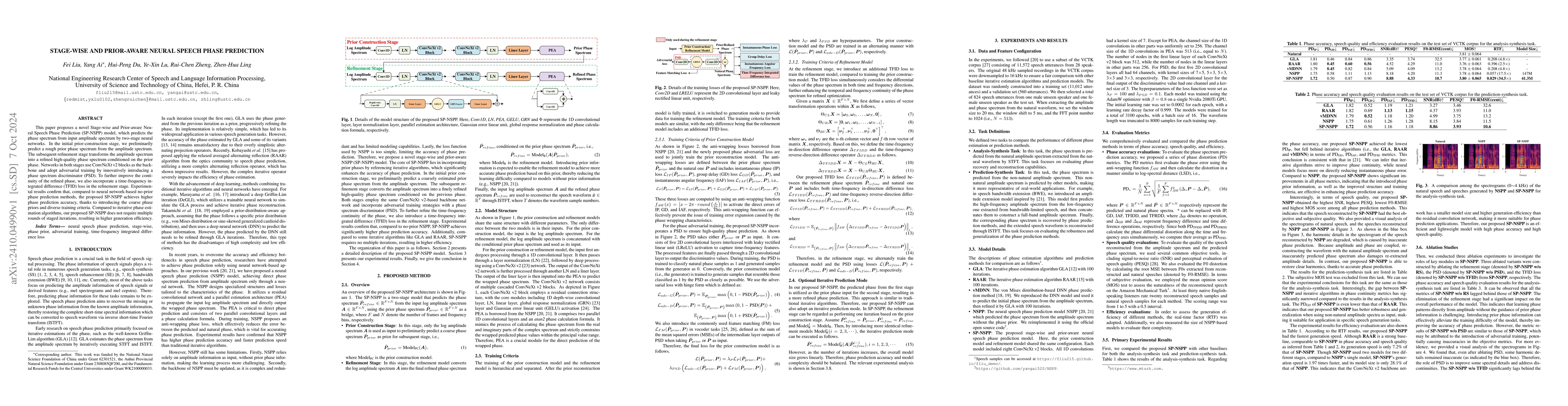 Thumbnail for Stage-Wise and Prior-Aware Neural Speech Phase Prediction
