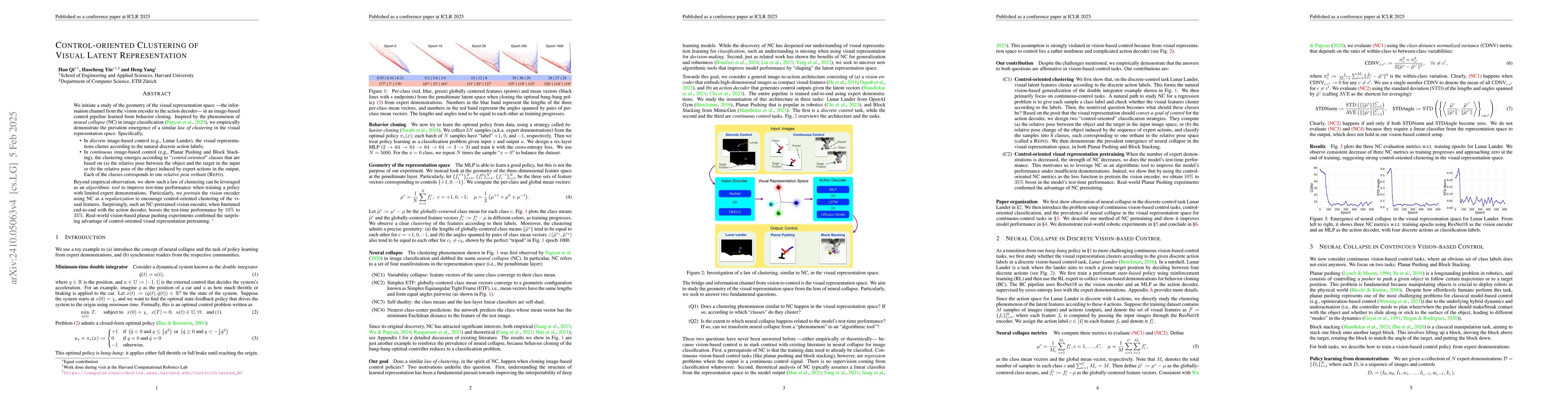 Thumbnail for Control-oriented Clustering of Visual Latent Representation