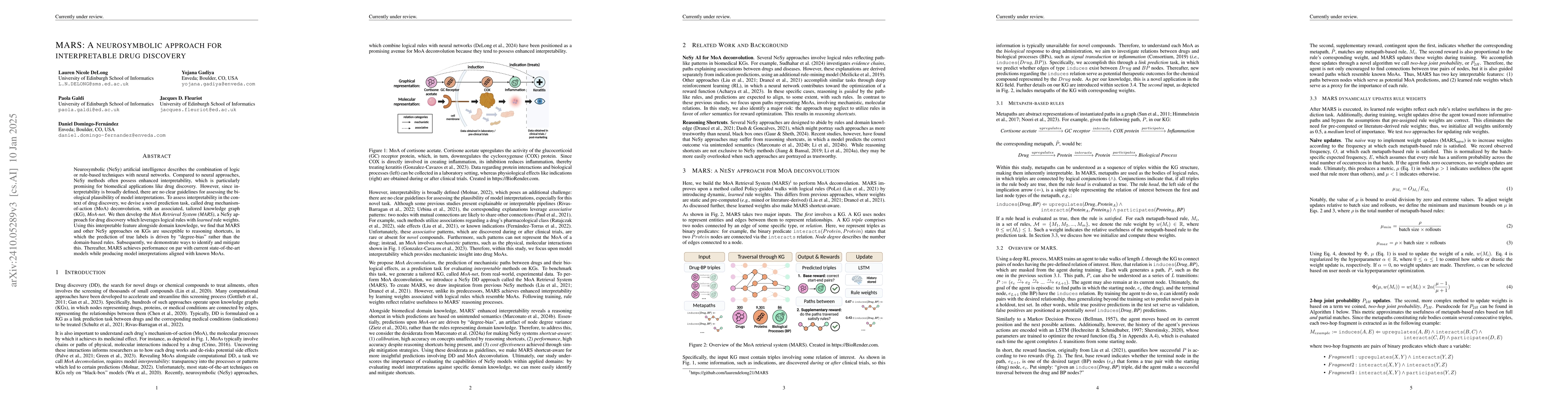 Thumbnail for MARS: A neurosymbolic approach for interpretable drug discovery