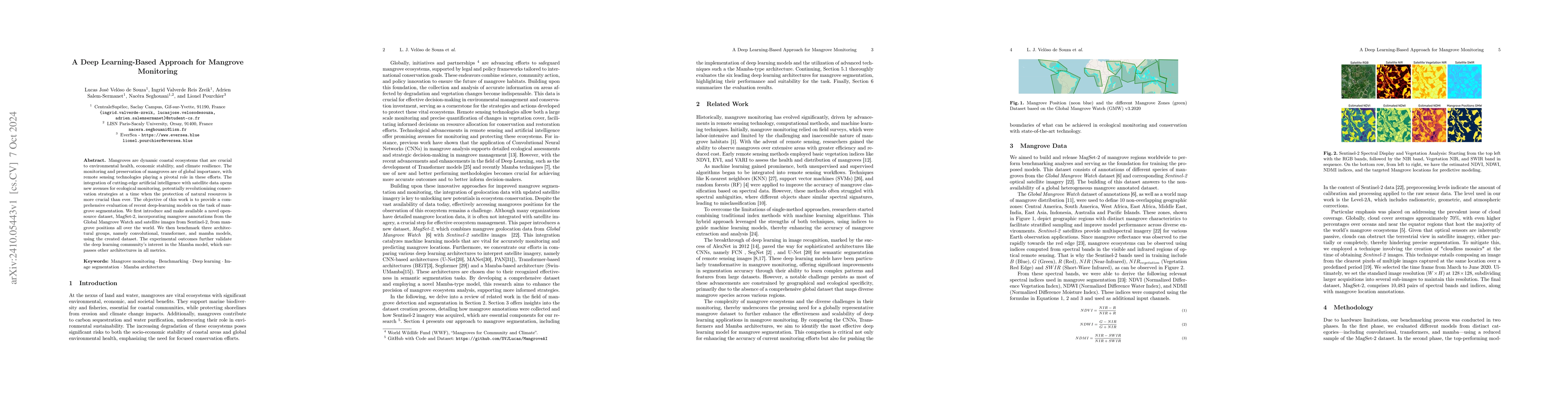 Thumbnail for A Deep Learning-Based Approach for Mangrove Monitoring