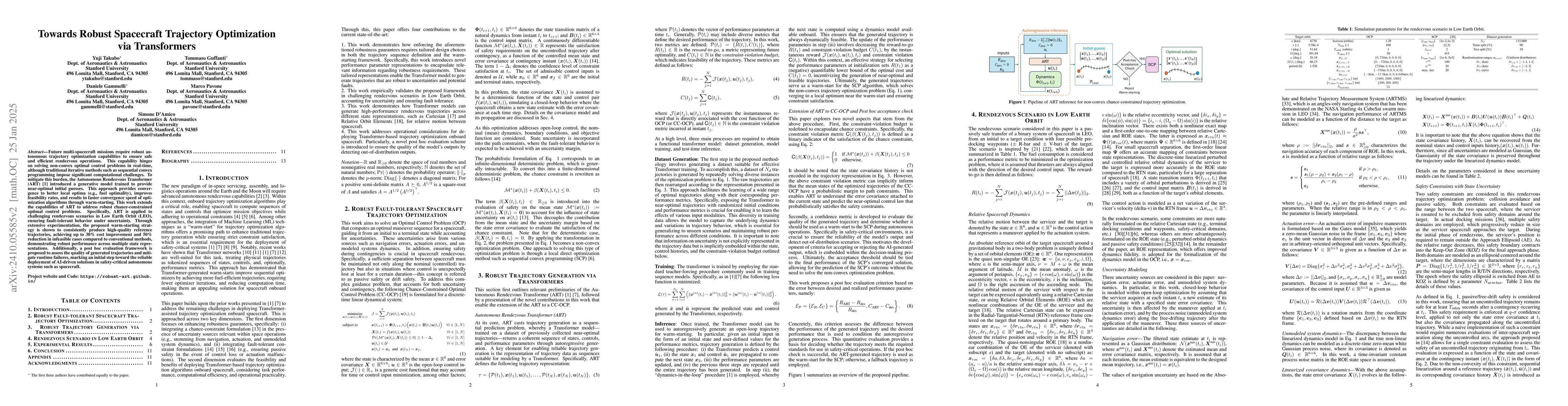 Thumbnail for Towards Robust Spacecraft Trajectory Optimization via Transformers