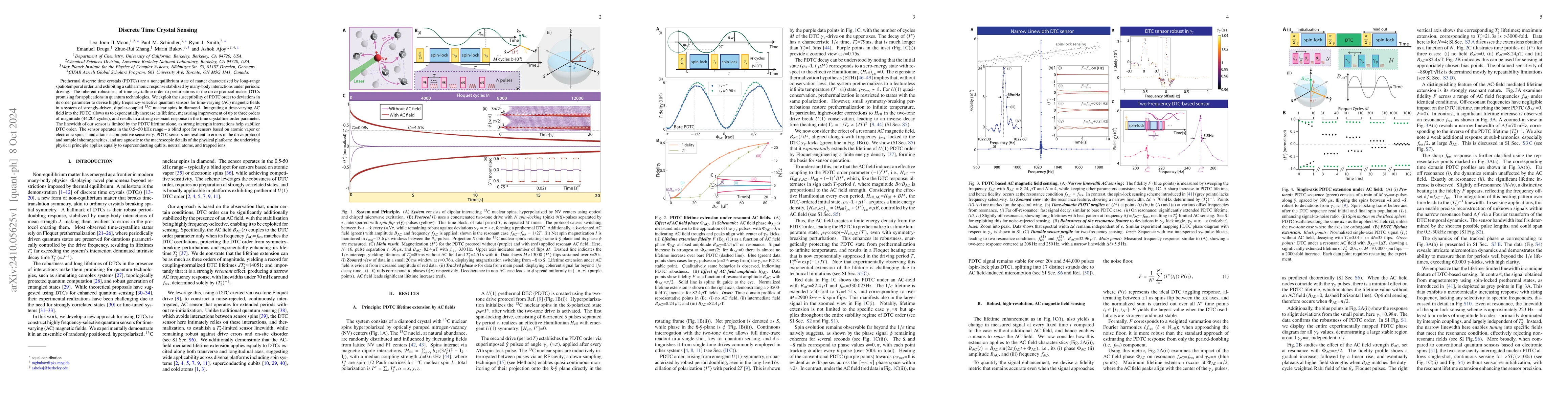 Thumbnail for Discrete Time Crystal Sensing