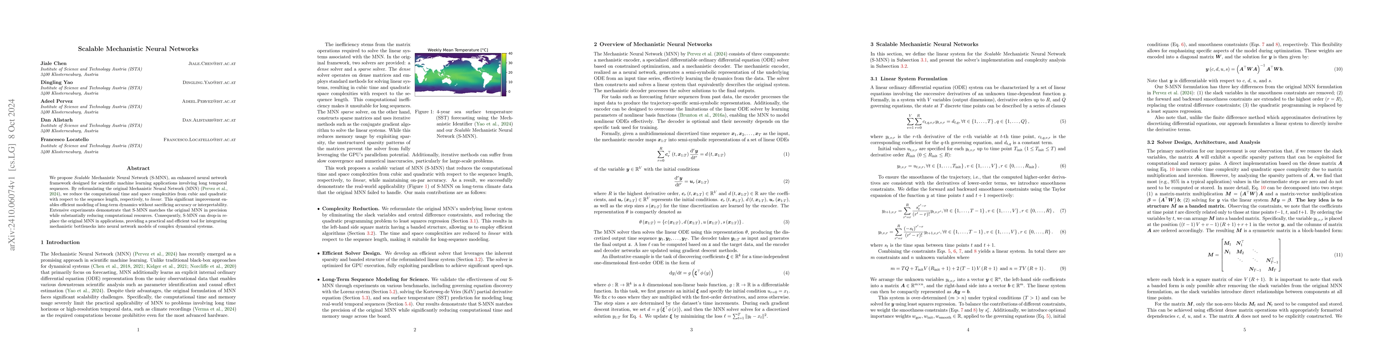 Thumbnail for Scalable Mechanistic Neural Networks