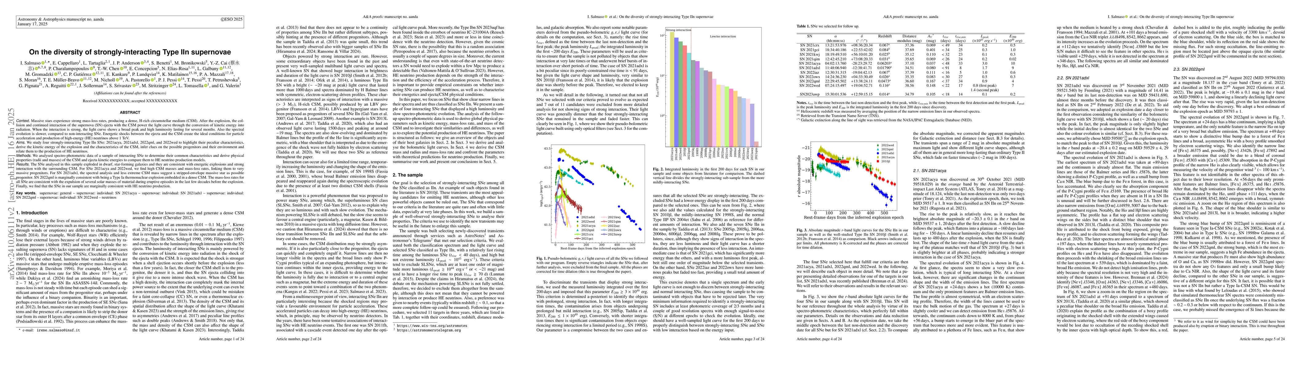 Thumbnail for On the diversity of strongly-interacting Type IIn supernovae