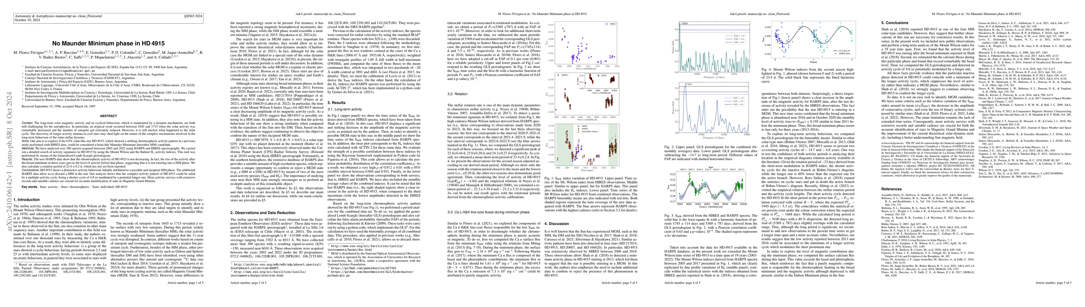 Thumbnail for No Maunder Minimum phase in HD 4915