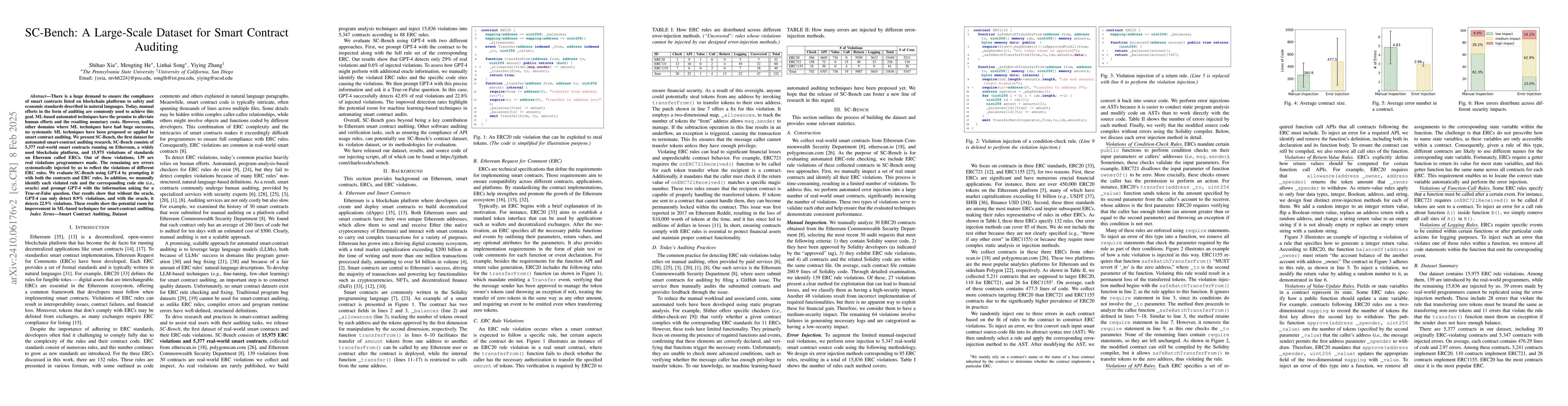 Thumbnail for SC-Bench: A Large-Scale Dataset for Smart Contract Auditing