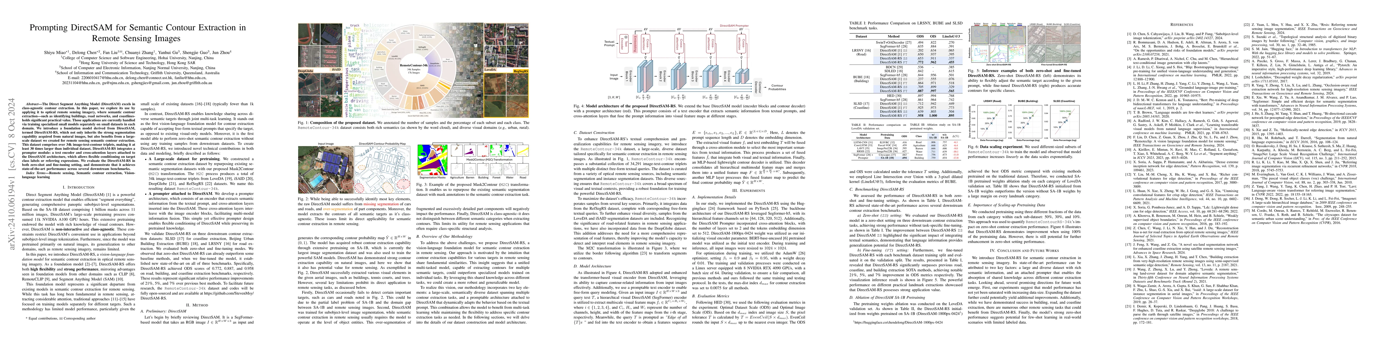 Thumbnail for Prompting DirectSAM for Semantic Contour Extraction in Remote Sensing
  Images