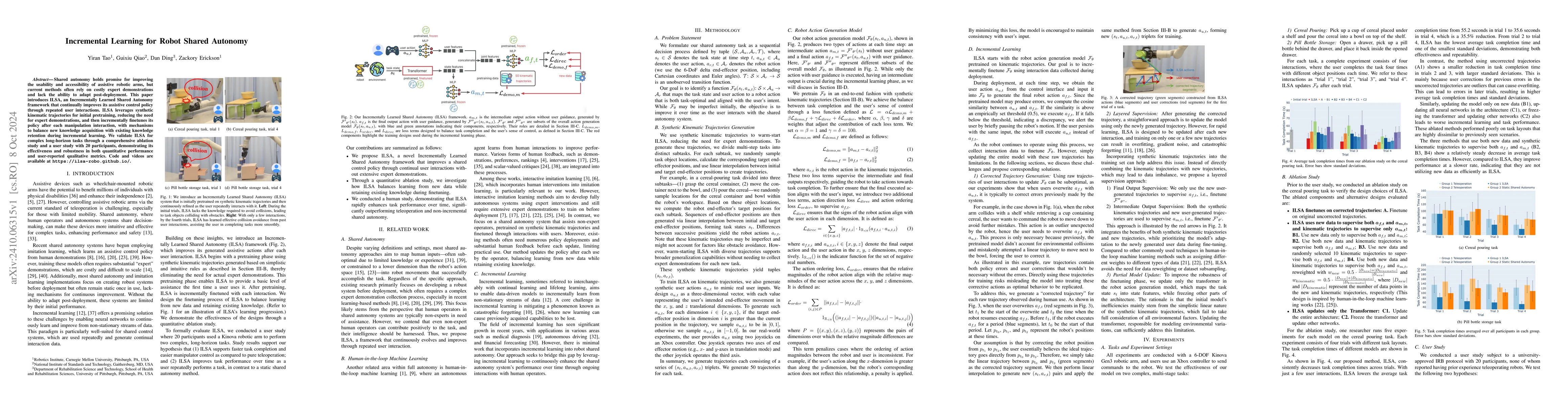 Thumbnail for Incremental Learning for Robot Shared Autonomy