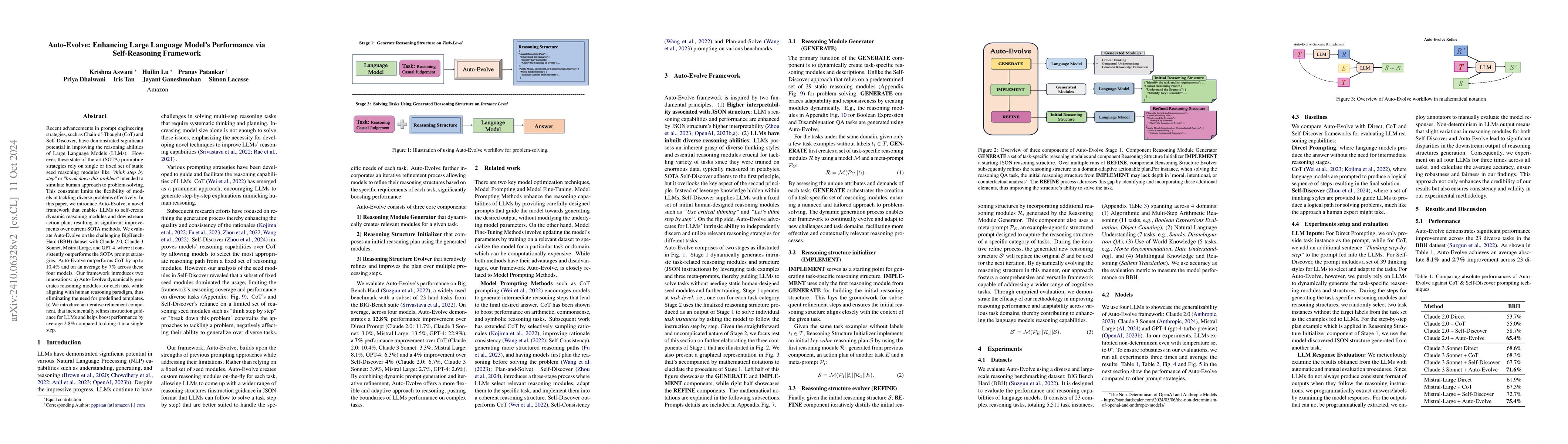 Thumbnail for Auto-Evolve: Enhancing Large Language Model's Performance via
  Self-Reasoning Framework